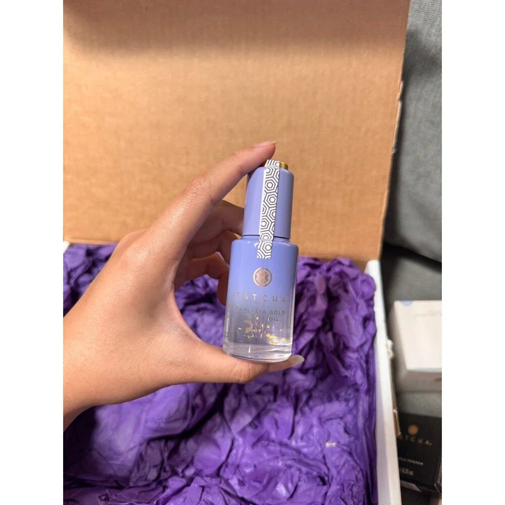 New Tatcha Camellia Gold Beauty Oil 23K Gold Oil